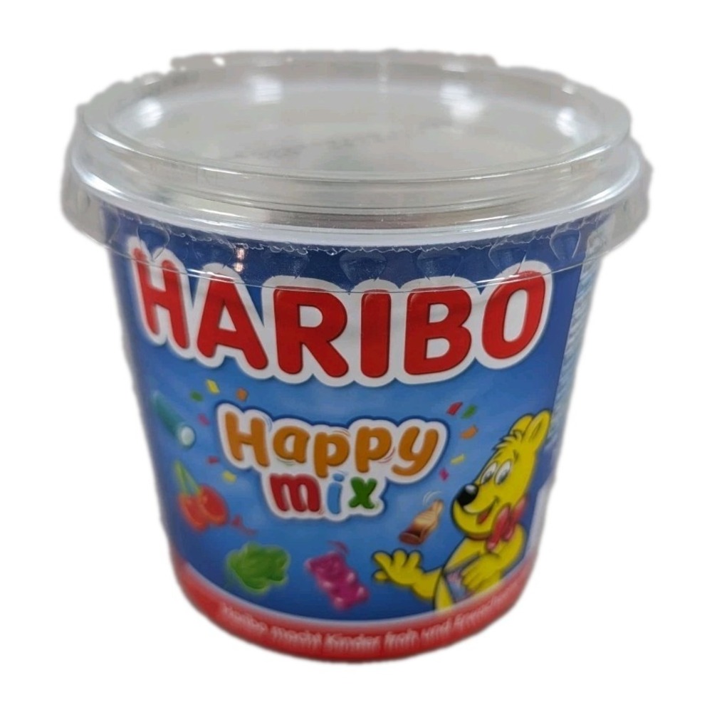 Haribo Happy Mix To Go German Assorted Gummy Candy Cup 190g Imported Sealed